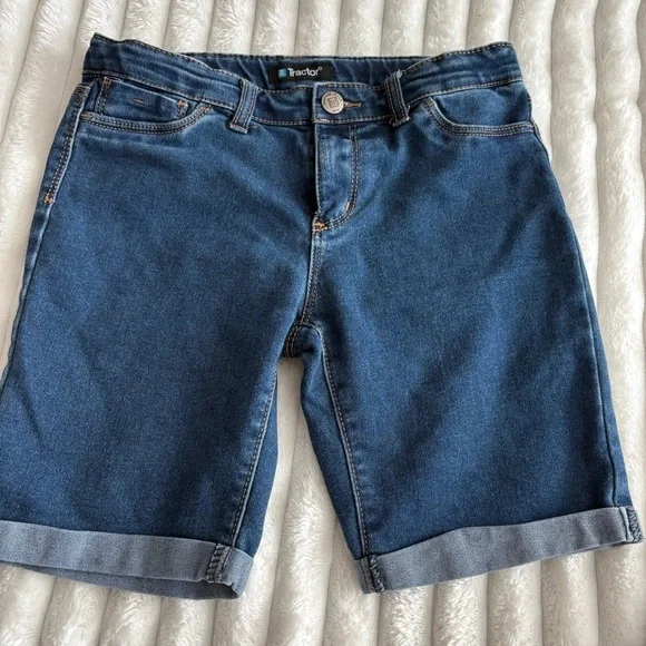 Lot of FOUR 4 girls Bermuda shorts long shorts Joe’s jeans Old Navy Gymboree - Picture 4 of 5